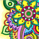 Mandala - adults coloring book
