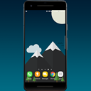 Material Mountains - Wallpapers