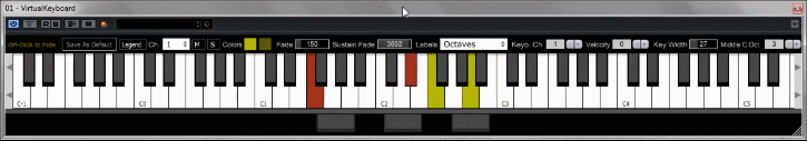 VirtualKeyboard (VST/AU plugin, Standalone)